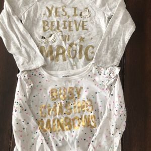 Carter’s-Set of 2 Long Sleeve Shirts